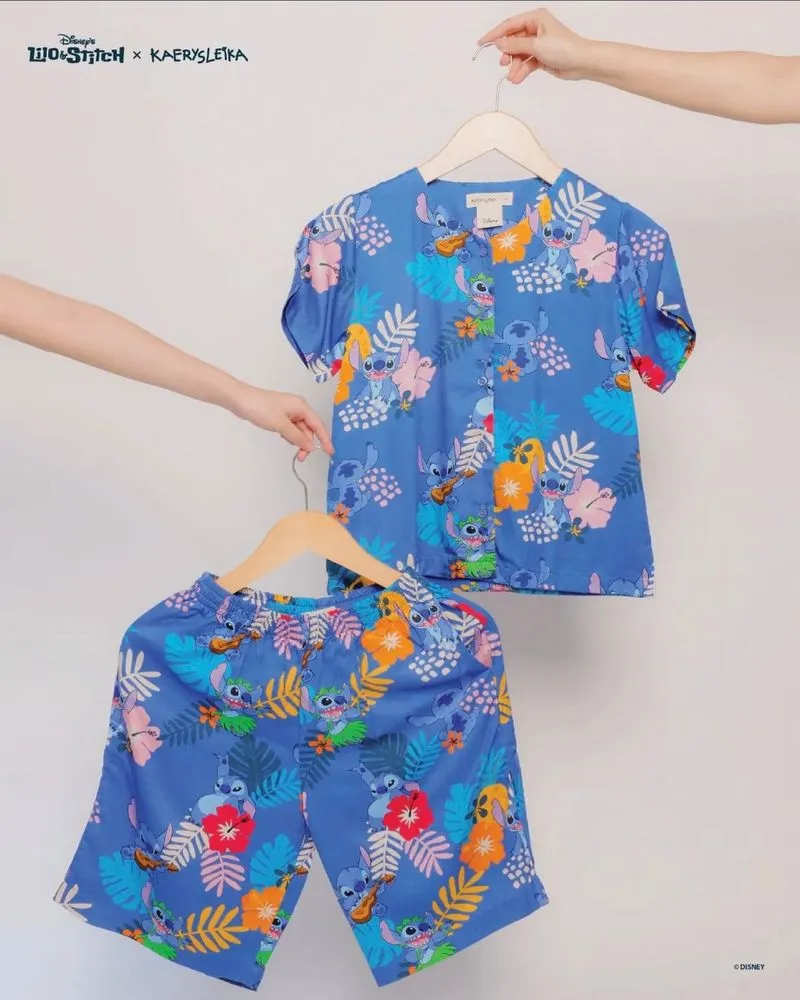 PRELOVED Disney Lilo & Stitch x Kaerysleika Aloha Homewear B photo 1