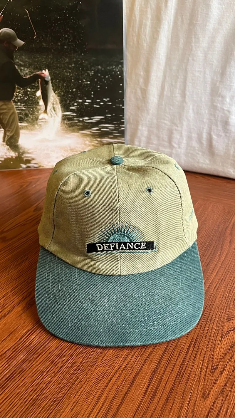 Topi Vintage Two Tone Dad Hat Defiance Gas Station photo 1