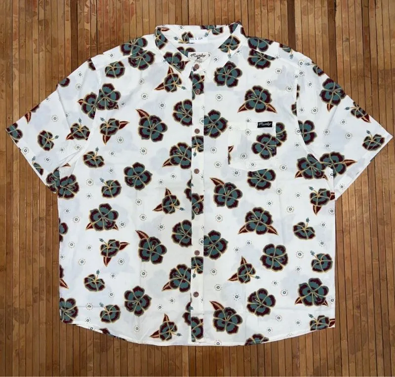 MAMBO FLORAL HAWAIIAN SHORT SLEEVE SHIRT photo 1