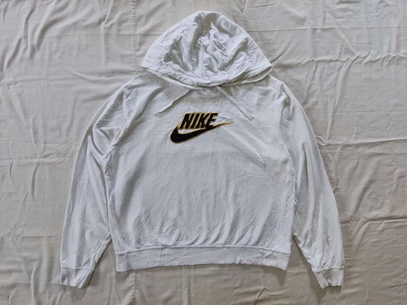 Nike Streetwear Casual Hoody Wanita white photo 1