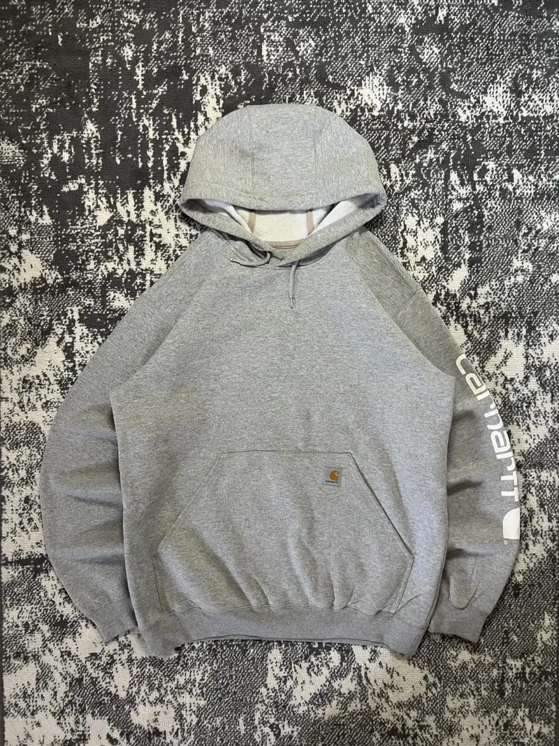 Hoodie Carhartt SpellOut Gray K288 HGY photo 1