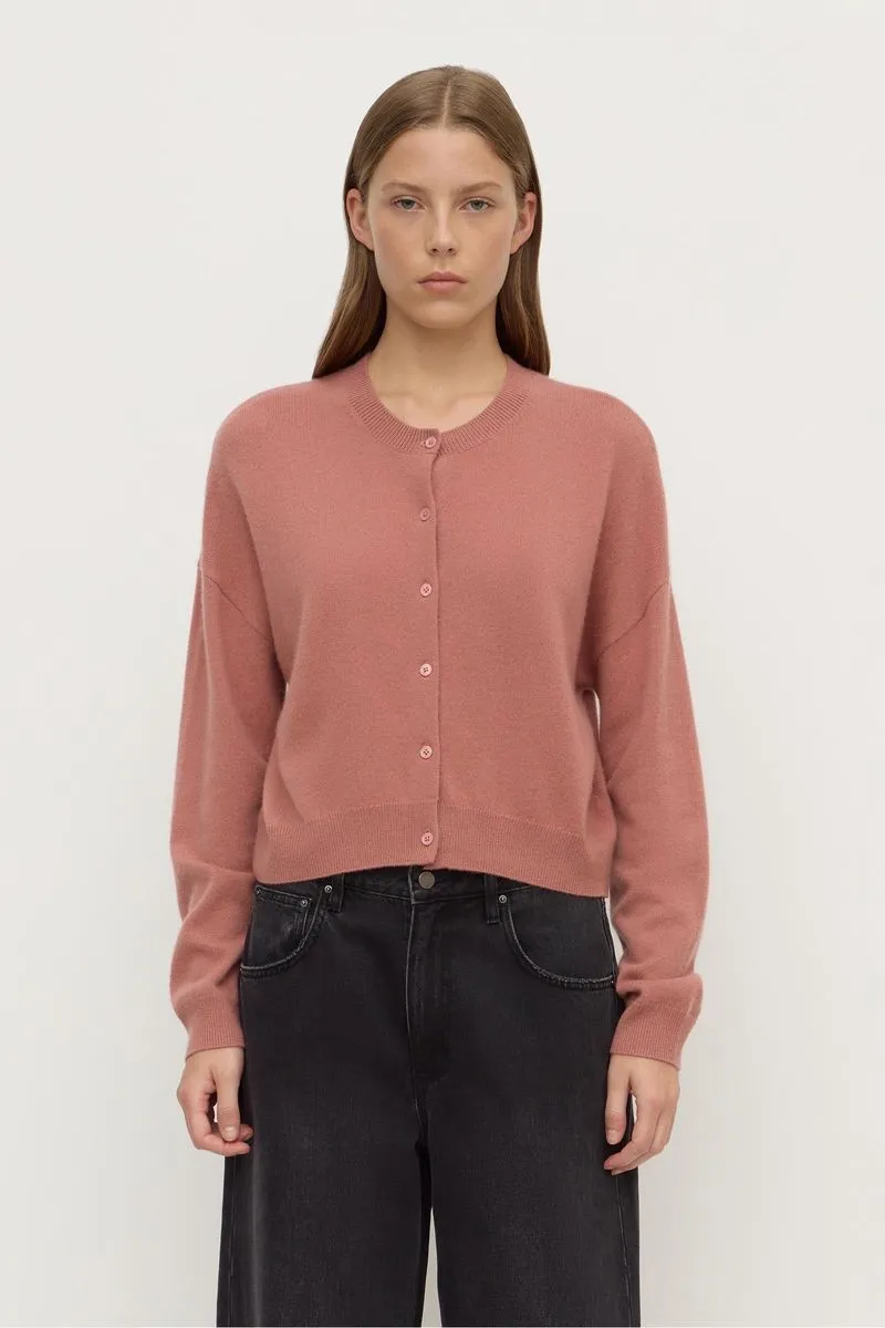 H&M Cardigan basic dusty pink photo 1