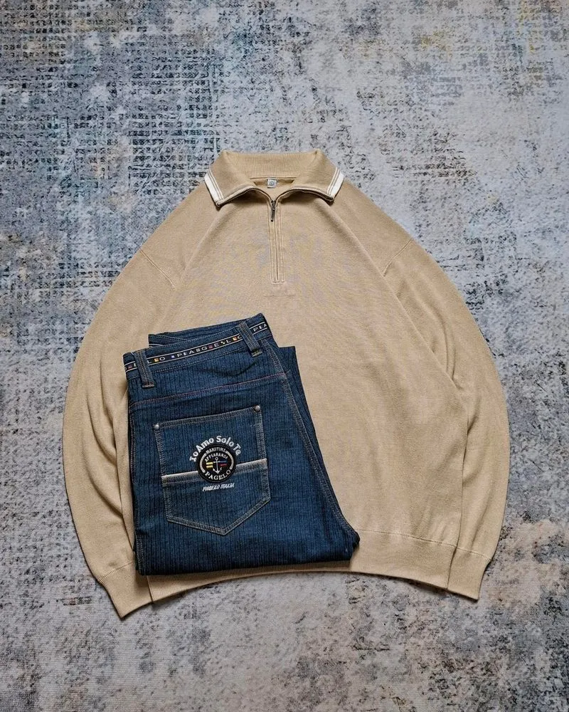 Knitwear Halfzip Coksu Uniqlo photo 1