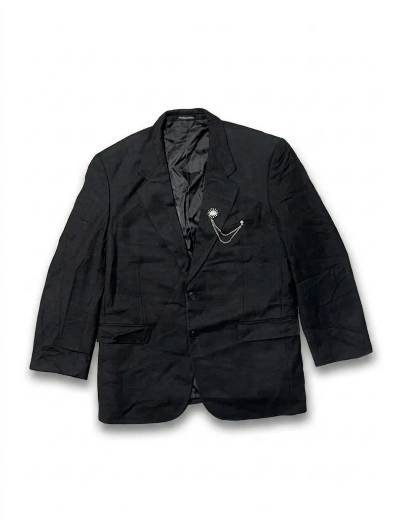 Voslenza Pristage Wool Blazer Outer Black photo 1