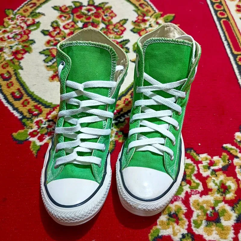 SALE!!! 37-38 CONVERSE All Star High TOP JUNGLE RARE  photo 1