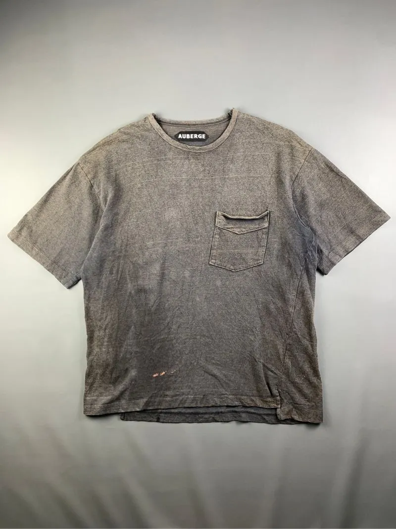 Auberge Washed Pocket Boxy Blank Tee (L) photo 1