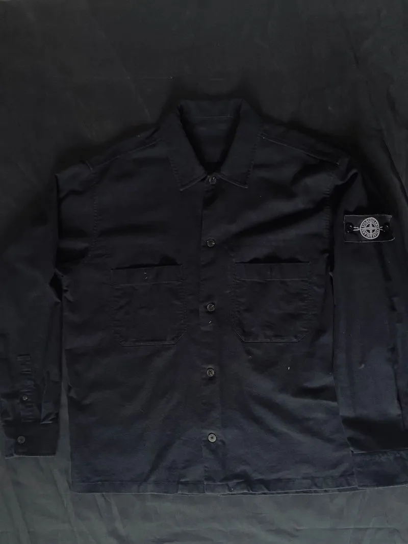 Stone Island Casual Track jacket Pria black photo 1