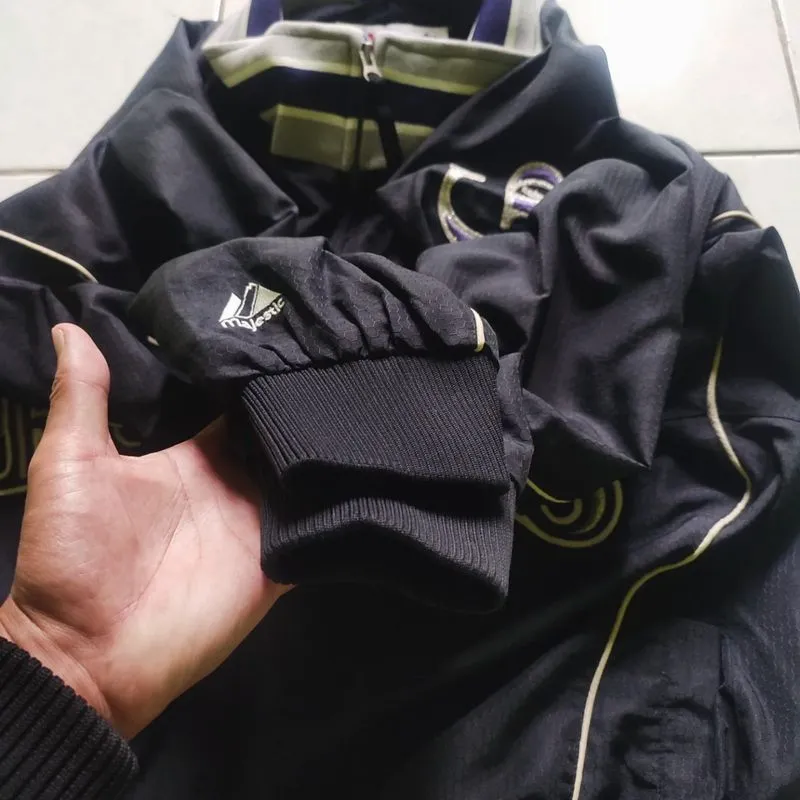 MLB Colorado rockies majestic authentic jacket - Preloved