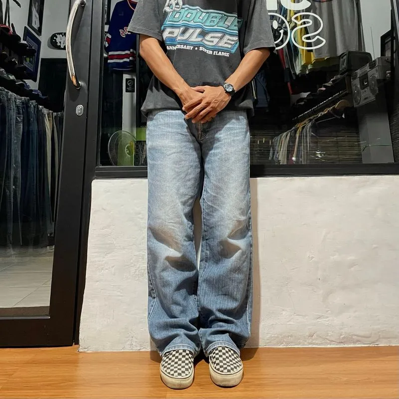Celanapanjang unbrand blue jeans photo 1