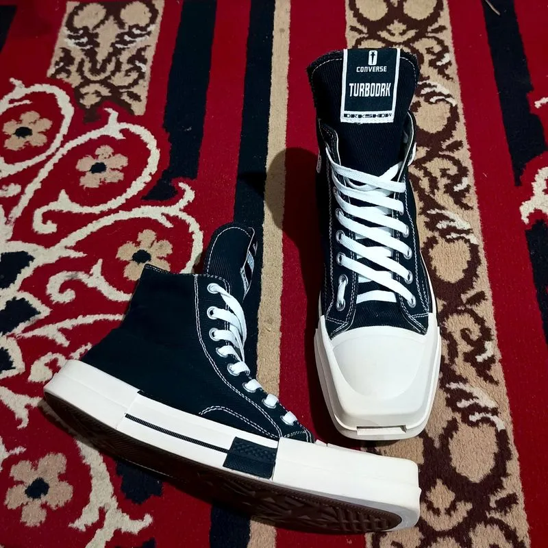 SALE!!! 43-44 CONVERSE CTAS COLLAB RICK OWENS TURBODRK HI photo 1