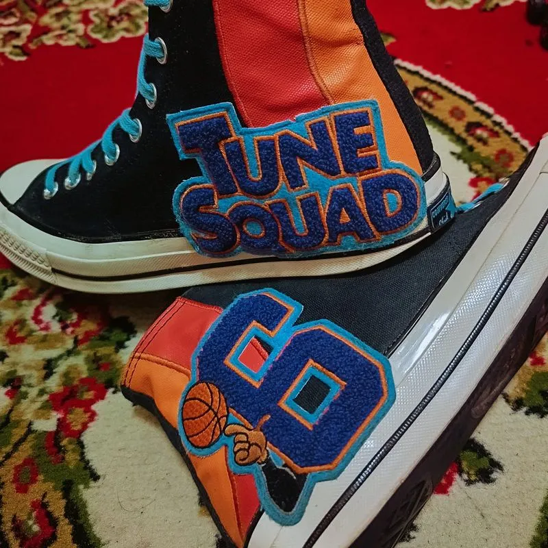 SALE!!! 42-43 CONVERSE CTAS COLLAB SPACE JAME TUNE SQUUAD photo 1