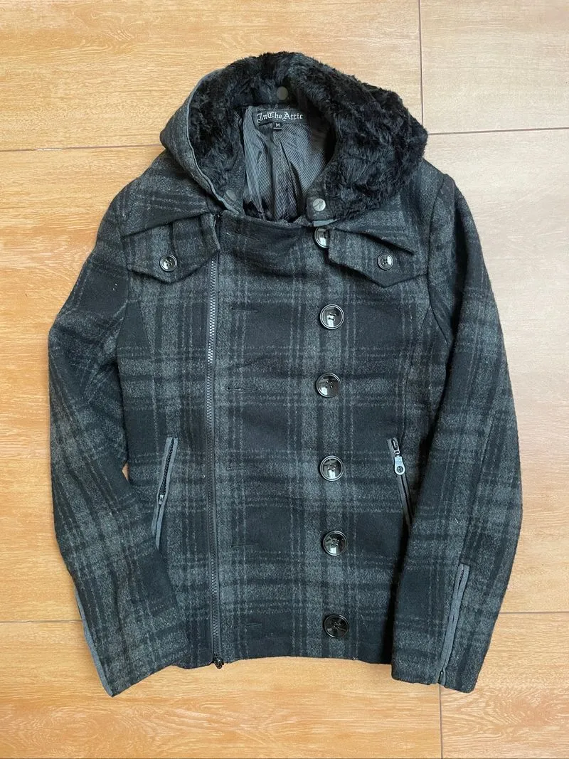 In The Attic Napoleon Hood Wool Jacket photo 1
