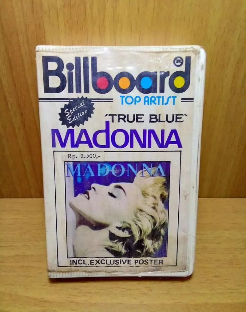 Kaset Pita Madonna Album True Blue Vintage photo 1