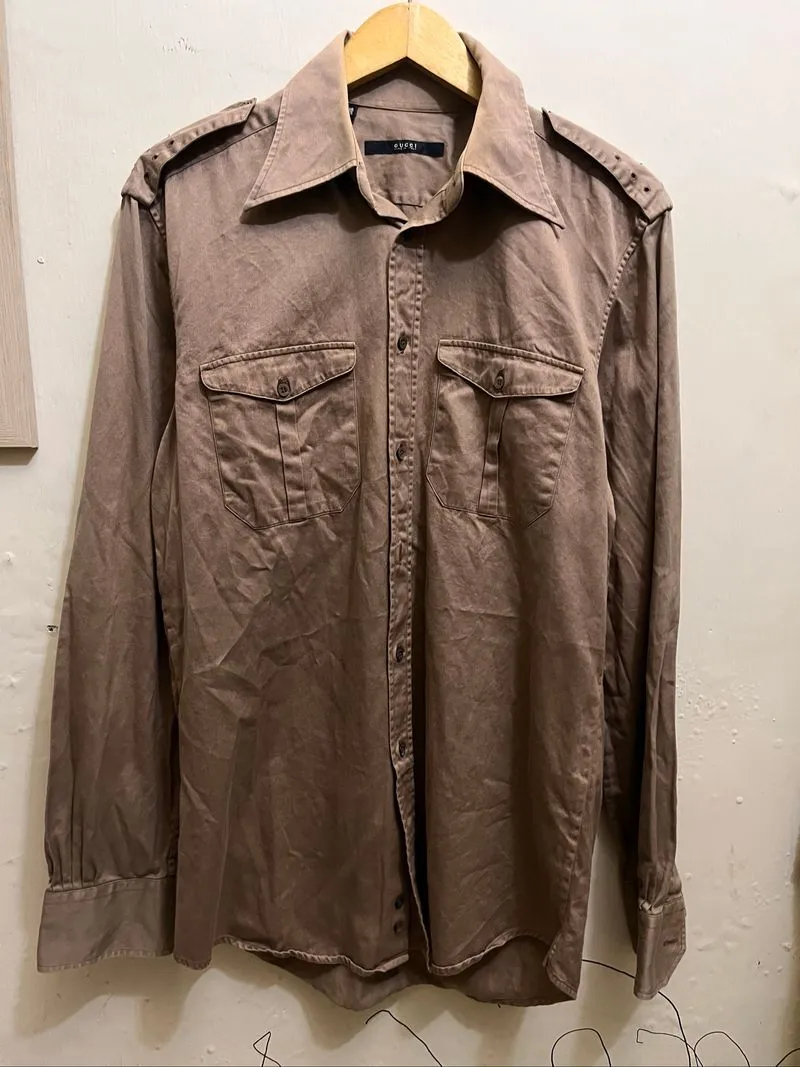 GUCCI ITALY SHIRT MADE IN ITALY photo 1