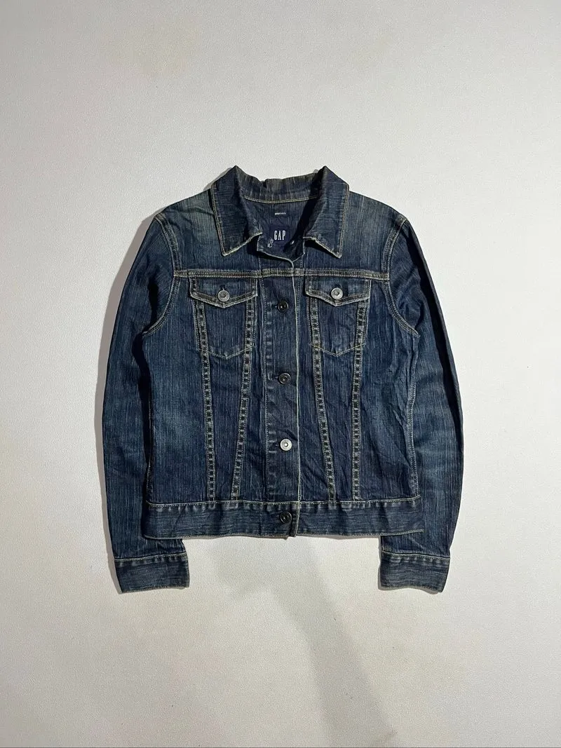 Gap Casual Type III Trucker Denim Jacket Retro Blue photo 1