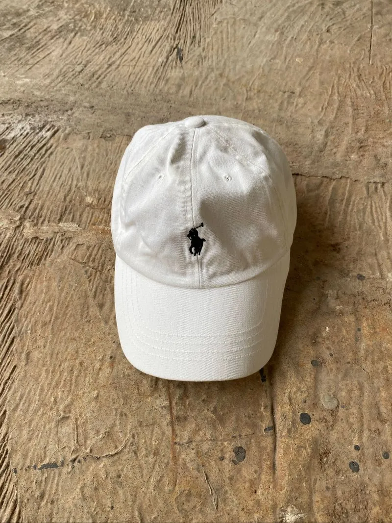 POLO HAT CAPS WHITE photo 1