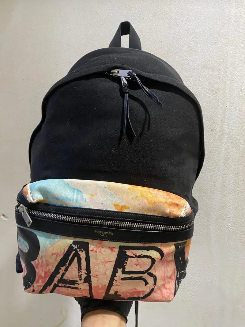 Backpack ysl kanvas good quality sale net price photo 1