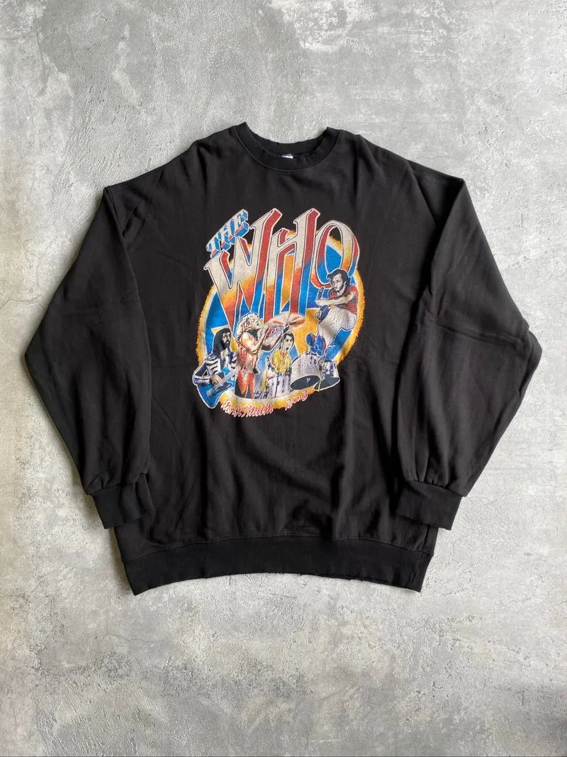 THE WHO Band Crewneck Size L photo 1