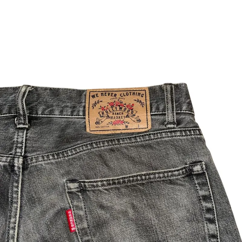 Japanese brand Casual Jeans Pria gray photo 1
