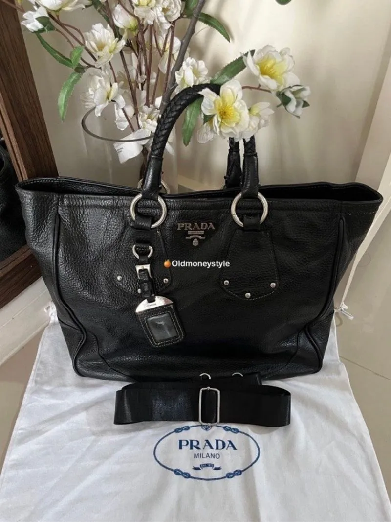 Prada Vitello Daino Leather photo 1