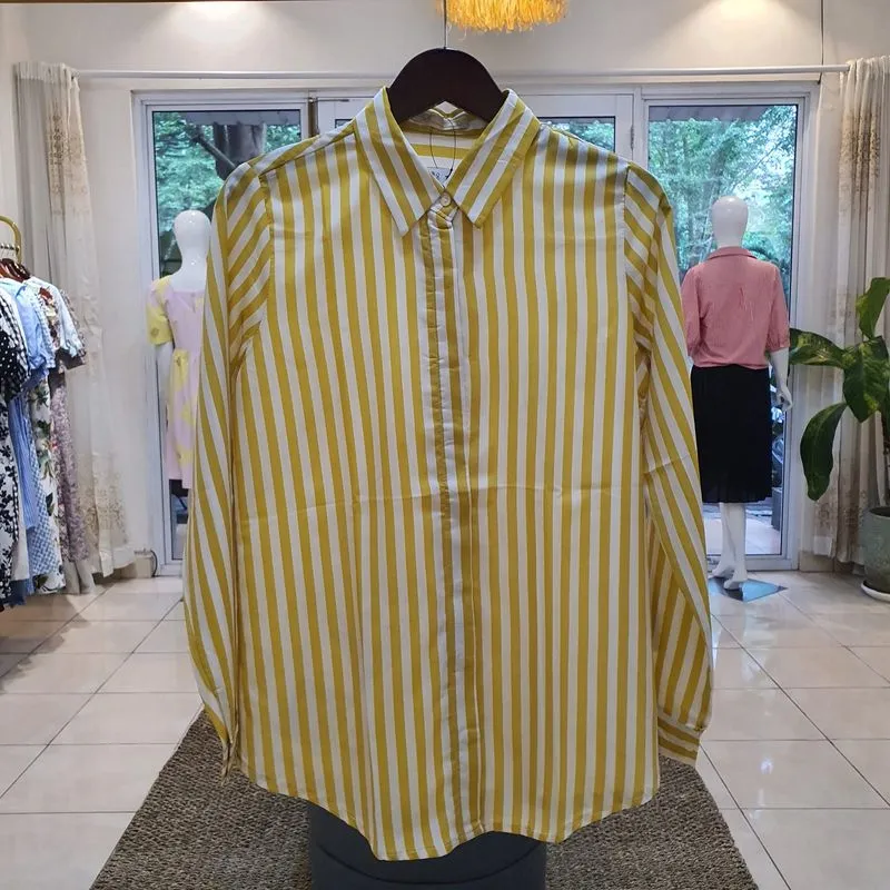 Kemeja Suffon Salur photo 1