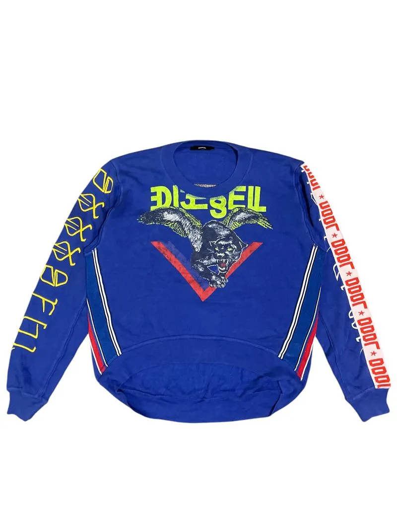 Y2K Diesel Open Back Avant Garde Sweatshirt photo 1