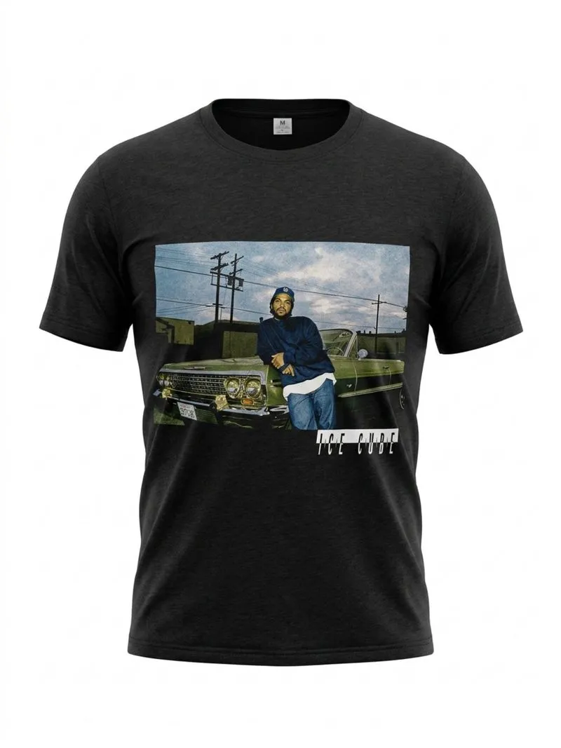 Kaos Vintage art Ice Cube, vintage tee, kaos vintage art, ca photo 1