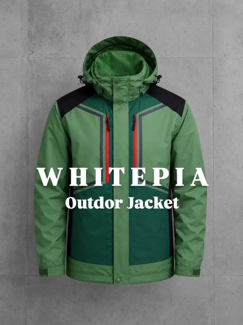 JAKET WHITEPIA MODEL OUTDOR HOODIE BONGKAR PASANG DALEMAN IN photo 1