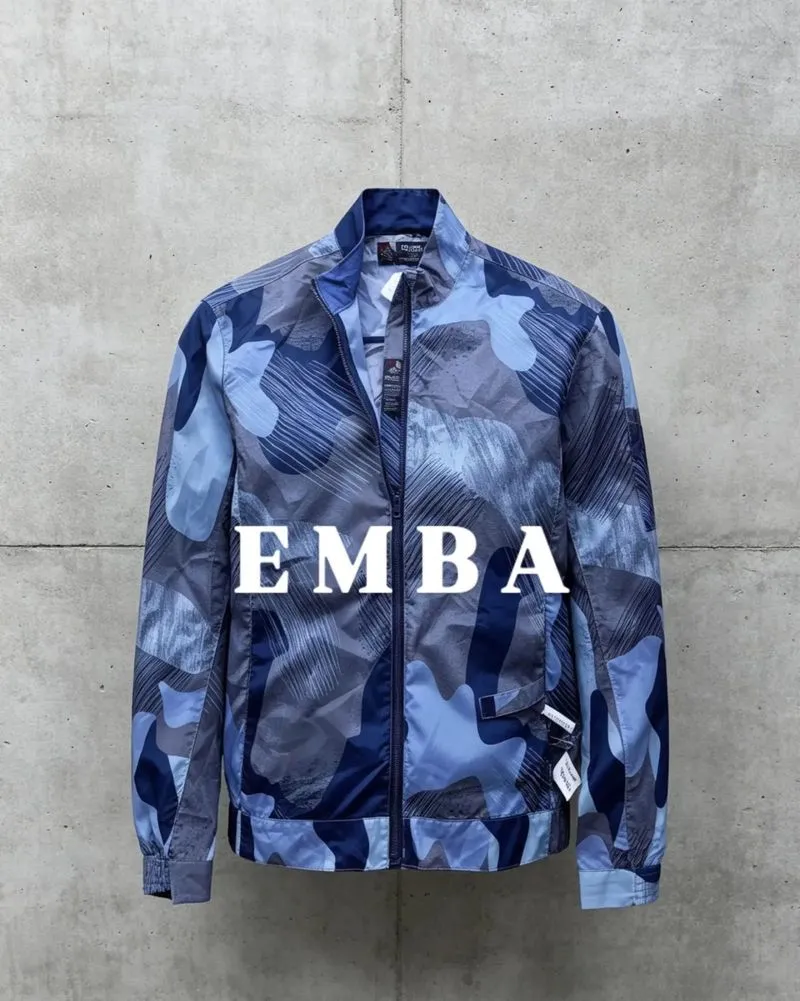 JAKET EMBA PACKABLE MODEL CASUAL MOTIF FULL PRINT photo 1