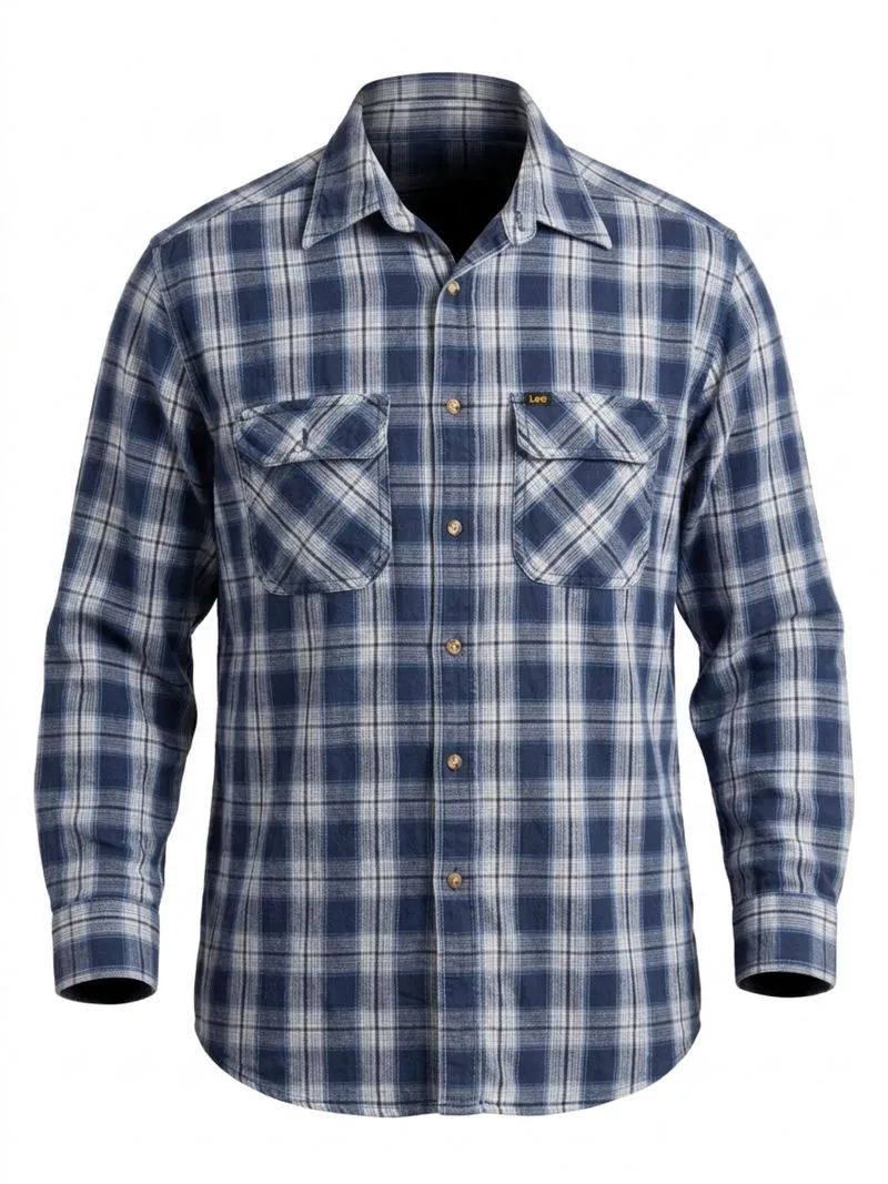 Kemeja Flannel Lee, cowboy style, kemeja flannel, america am photo 1
