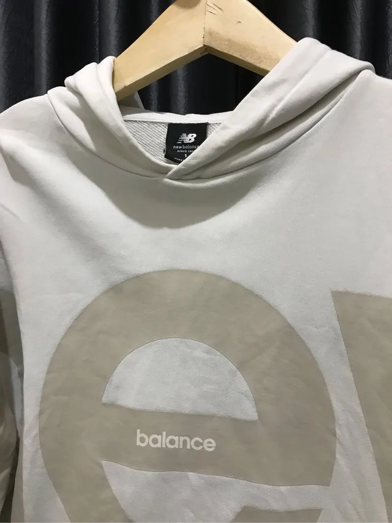  NEW BALANCE Big Logo | Off White Beige photo 1