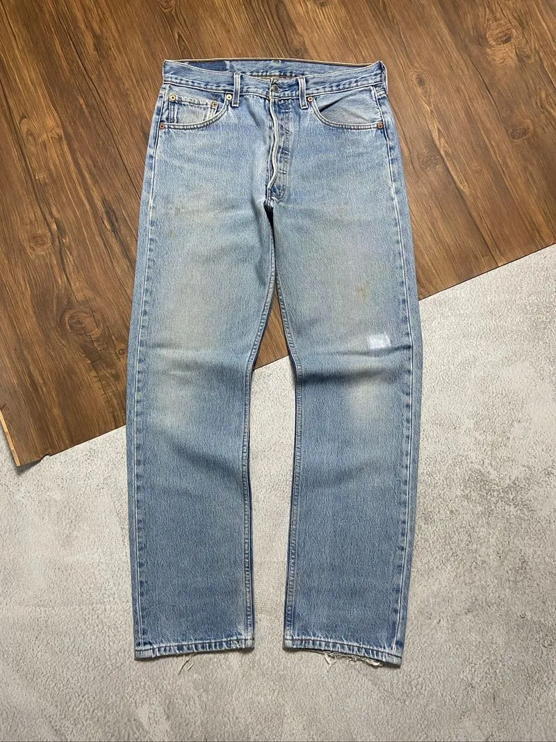LEVIS 501 🇬🇹 STONE WASHED JEANS photo 1