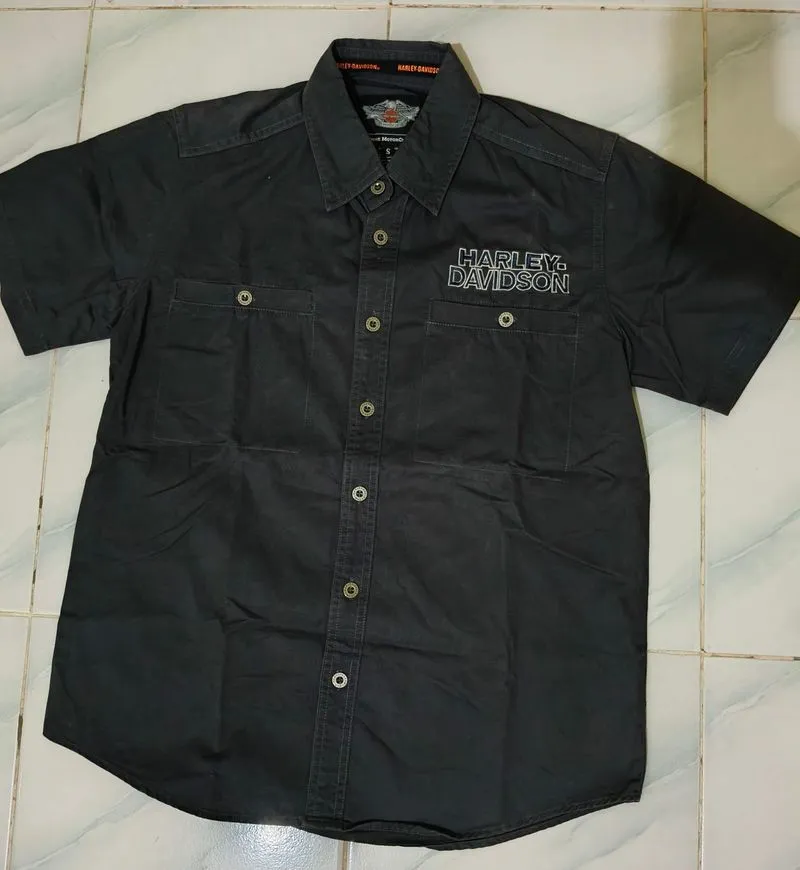 Harley Davidson kemeja hitam photo 1