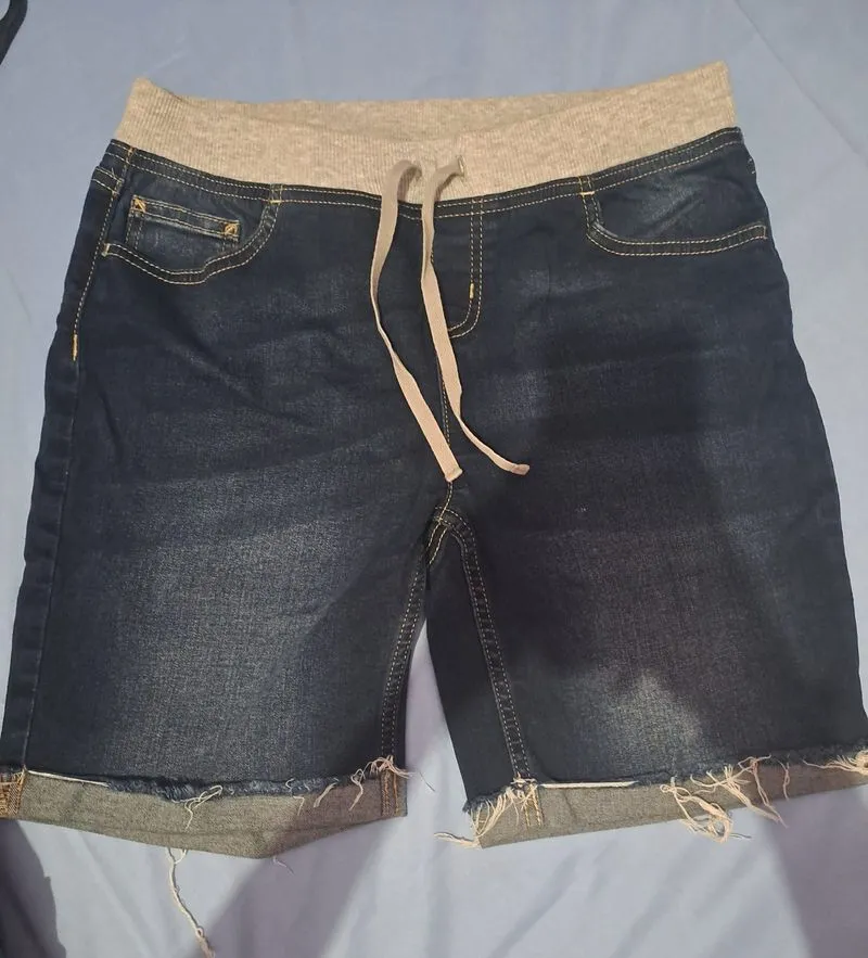 Denim Shorts (Drawstring waistband)  photo 1
