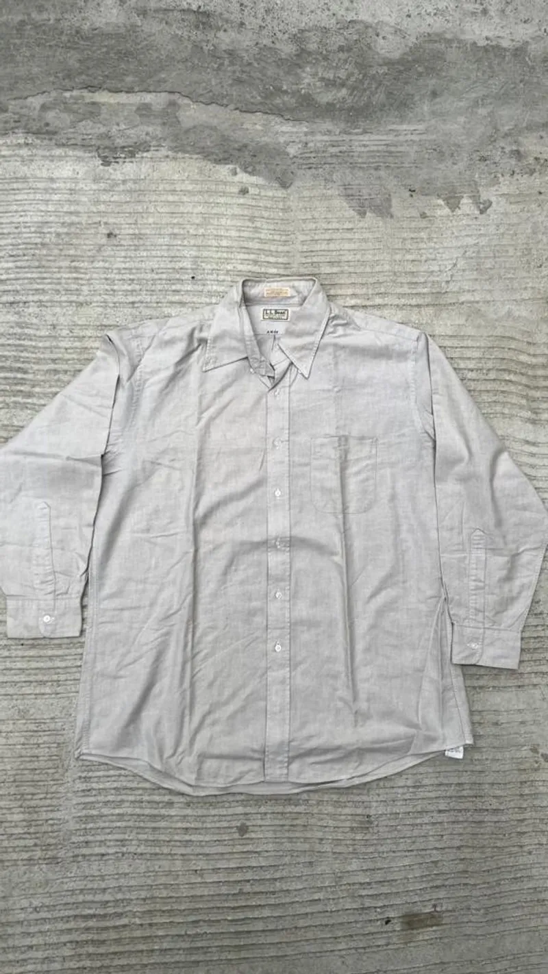 LL Bean Casual Casual shirt Pria gray photo 1