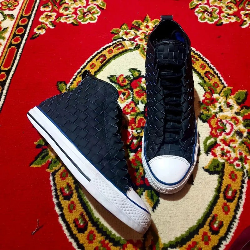 SALE!!! 41-42 CONVERSE CTAS 70s WOVEN ANYAMAN LEATHER photo 1