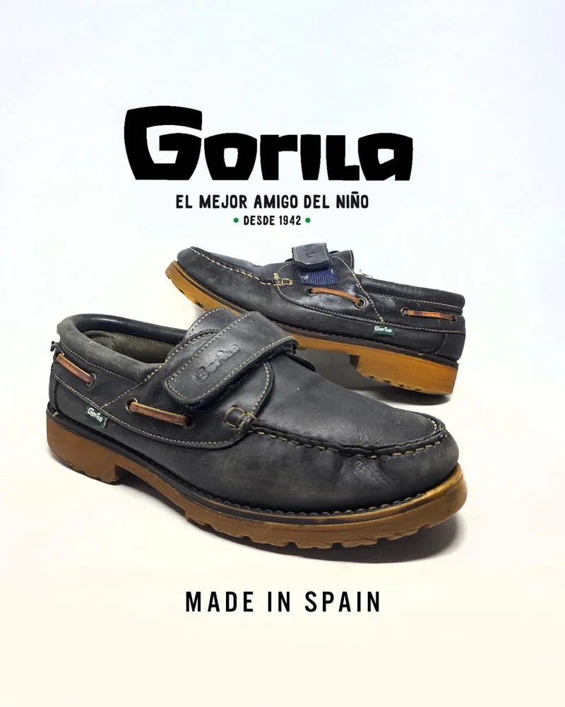 GORILA Boat Loafers Made in Spain photo 1