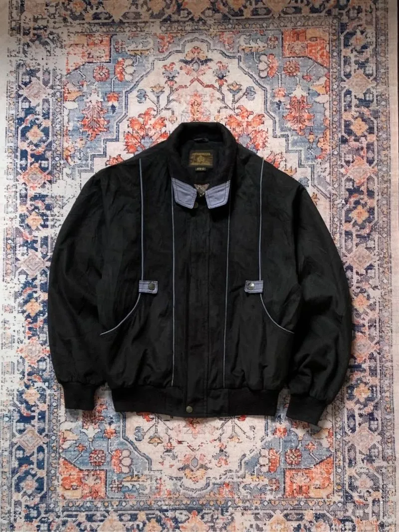 VINTAGE CLUB SUEDE FILGHT JAKT photo 1