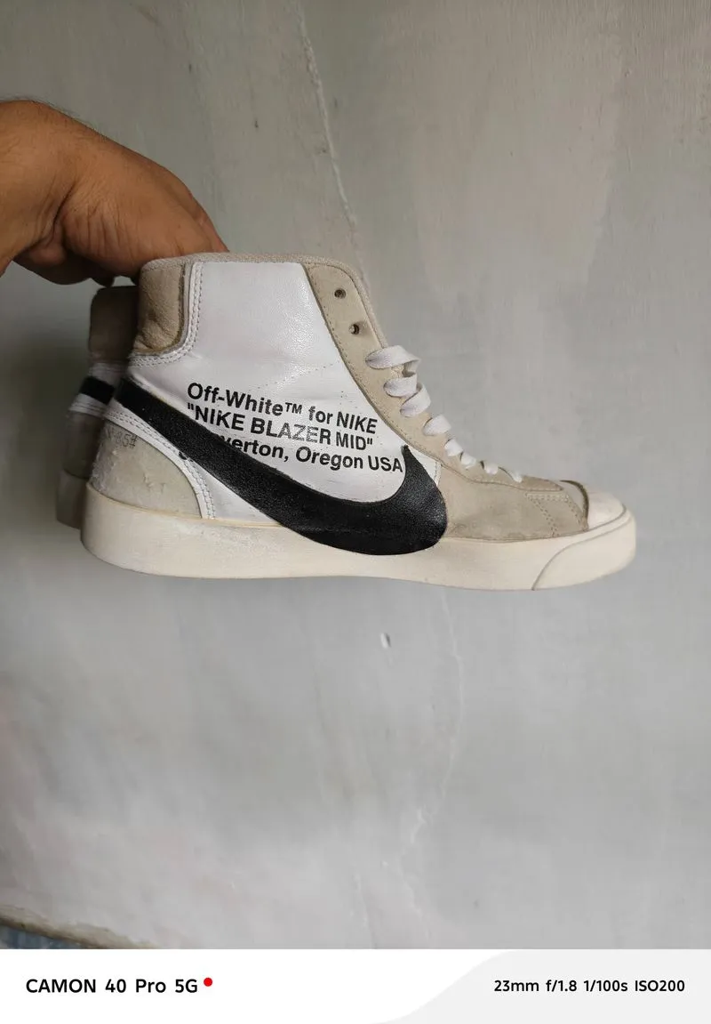 Nike Blazer Mid"The Ten" x Off- White photo 1