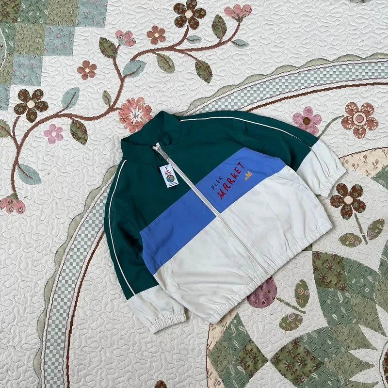 Moimoln track jacket anak 3tone colours keren photo 1