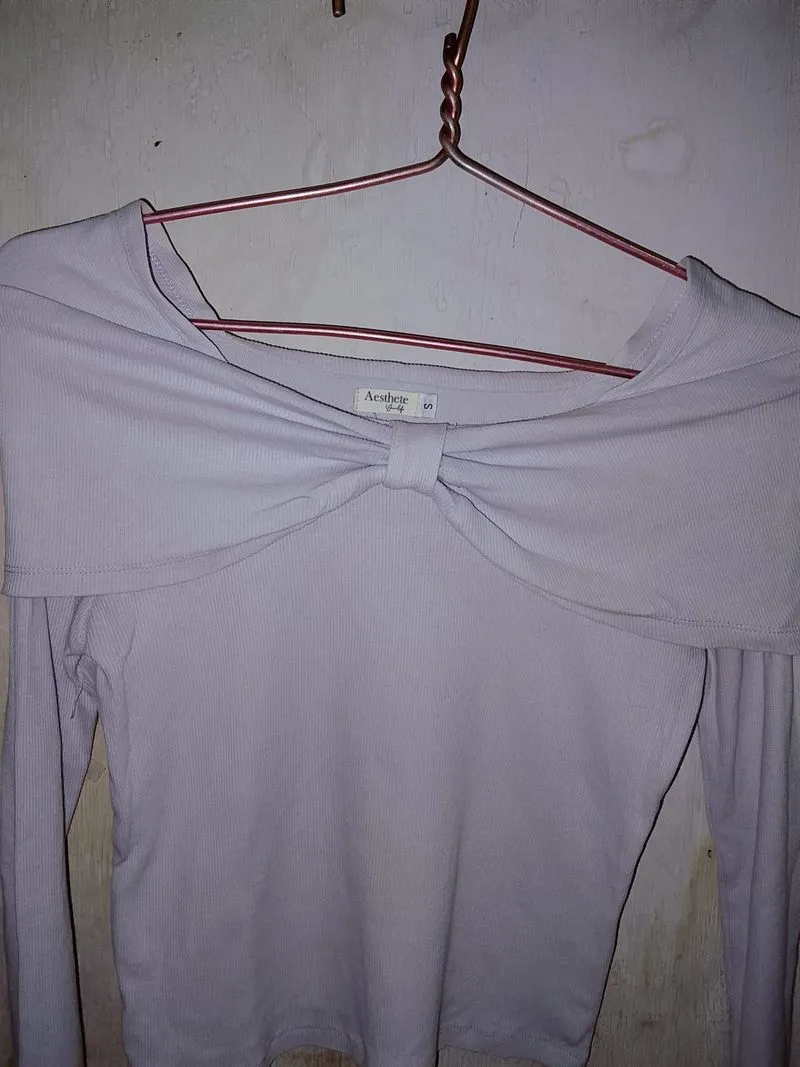 beatrice top lilac  photo 1