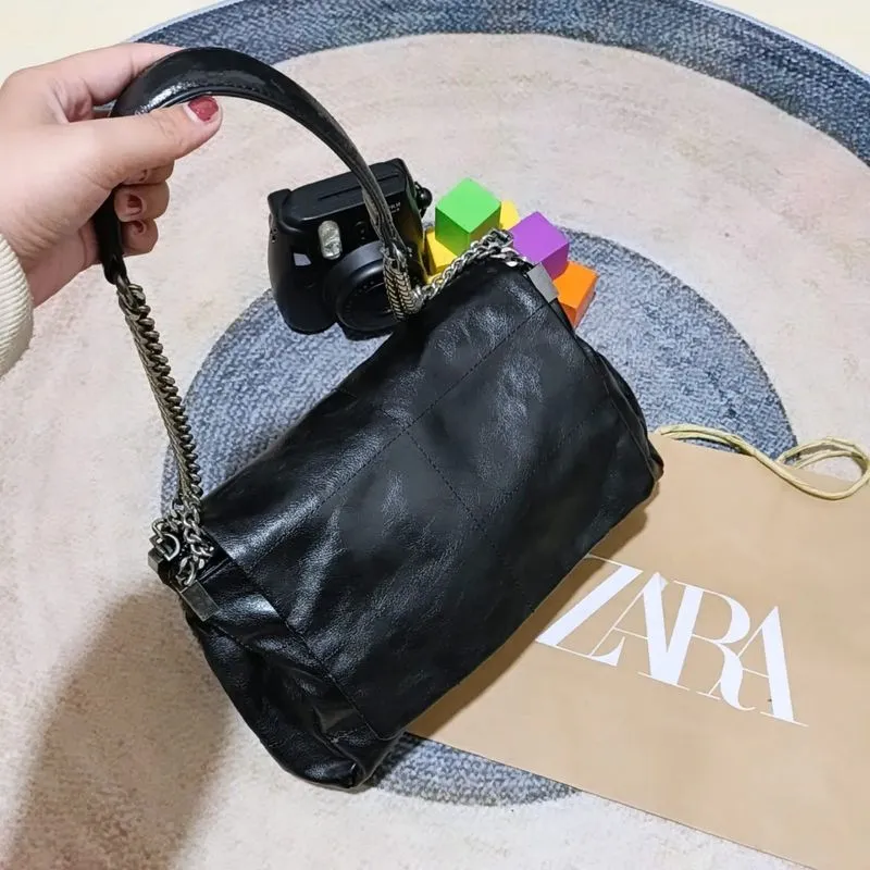 Zara Rock Flap Shoulder Bag Original  photo 1