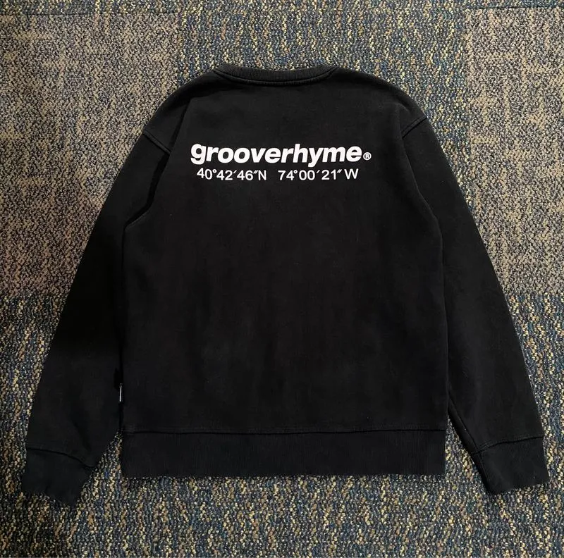 Grooverhyme Black Crewneck photo 1