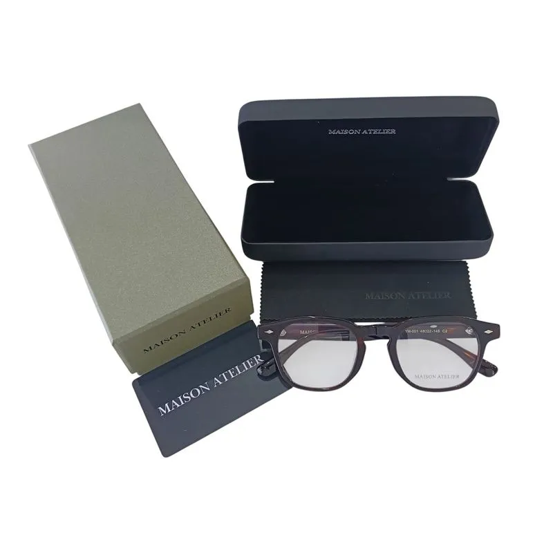 Maison Atelier YM-001 Tortoise |High-Quality Acetate Glasses photo 1