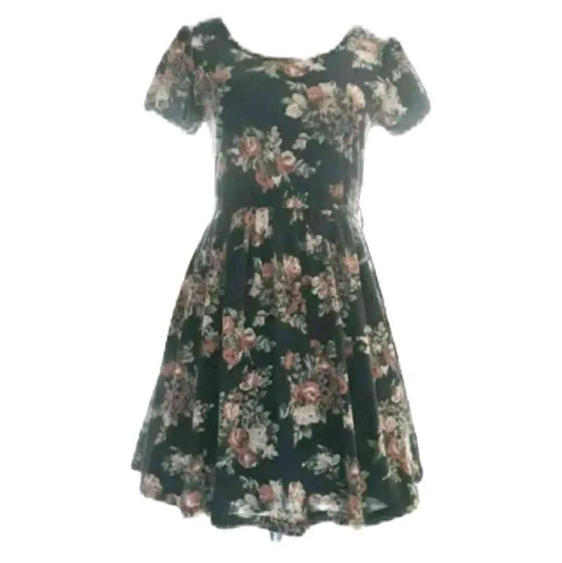 Casual Casual dress Wanita brown photo 1