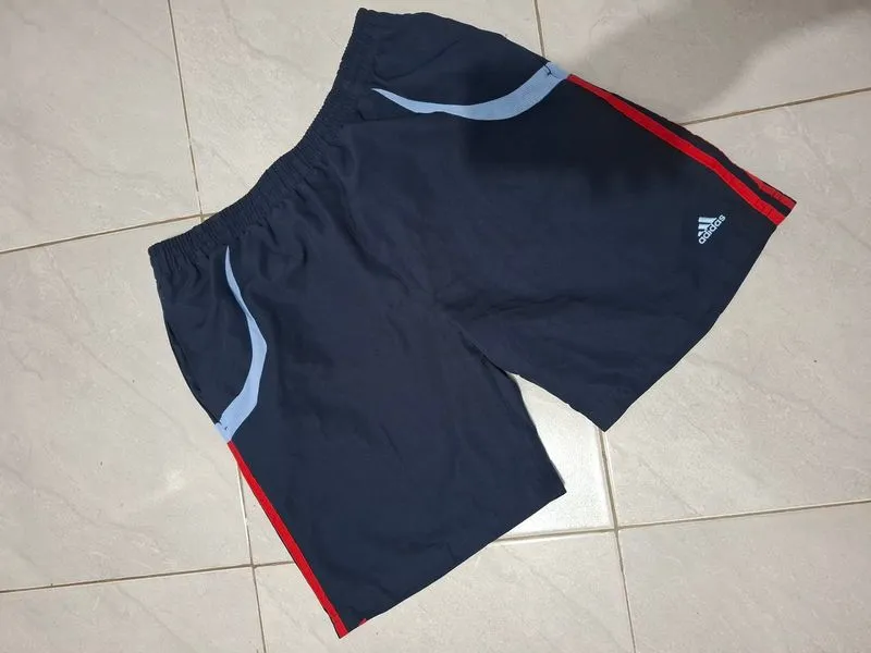 Adidas Navy Blue with Red Stripes Training Shortpants photo 1