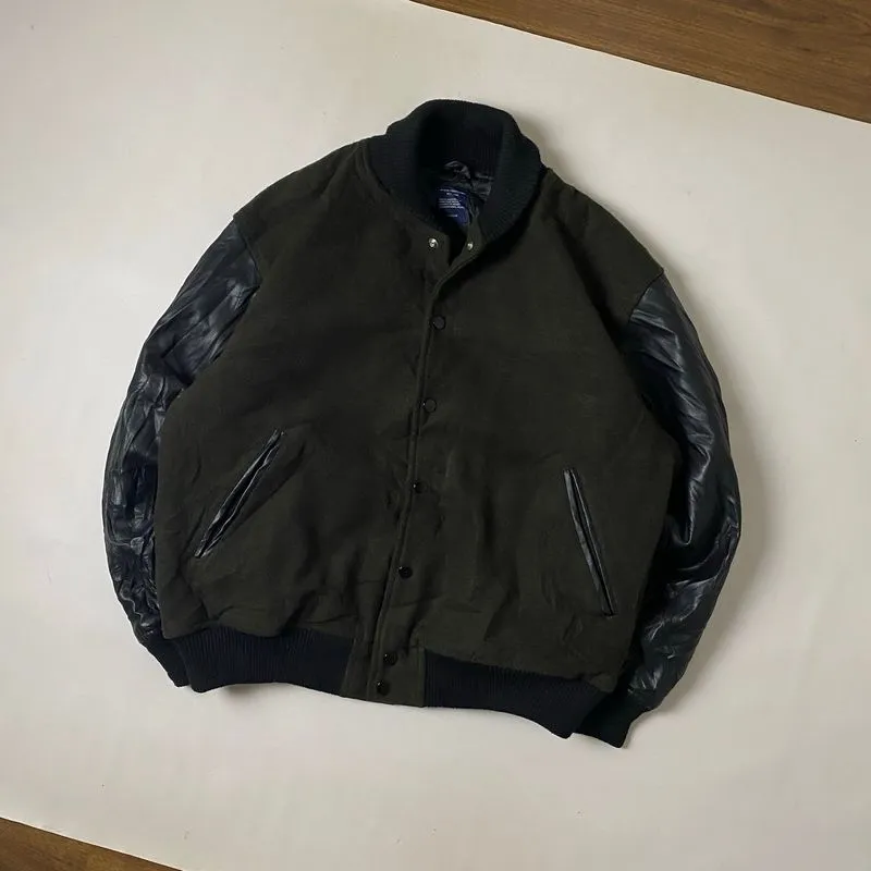 Black Label Leather Bomber photo 1