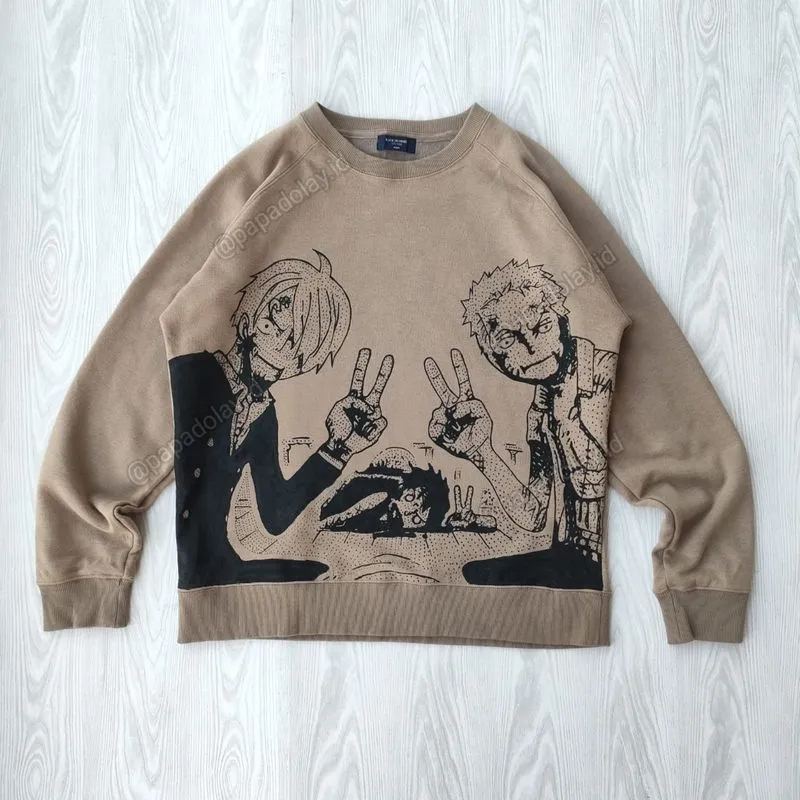 Crewneck sanji luffy zoro photo 1