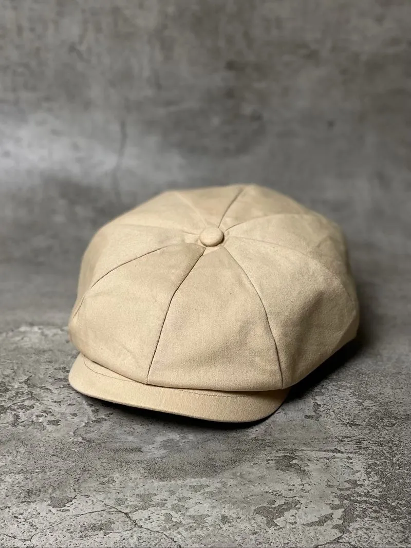 Topi Gatsby Newsboy Cap Klasik STRAIGHT Katun Second Origina photo 1