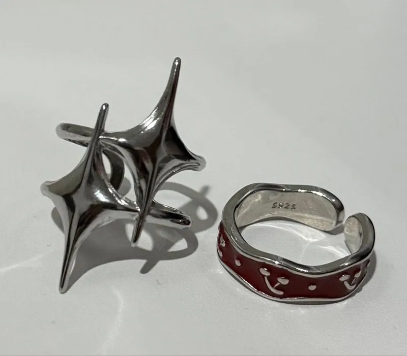 Adjustable Unique Ring photo 1